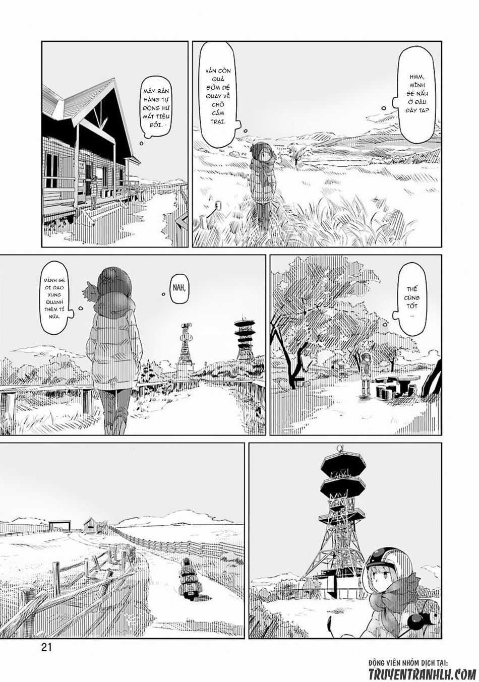 Laid-Back Camp Chapter 7 trang 22