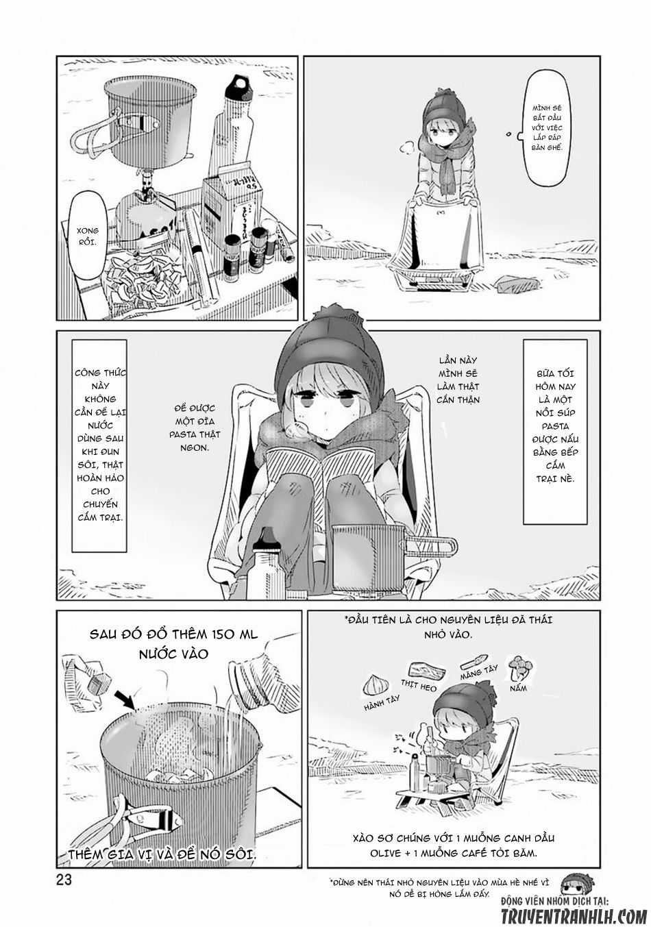 Laid-Back Camp Chapter 7 trang 24