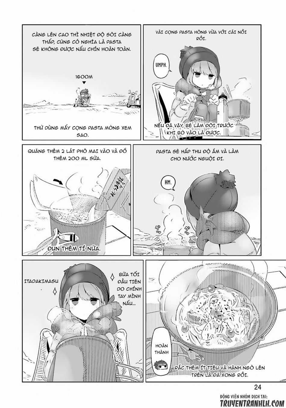 Laid-Back Camp Chapter 7 trang 25