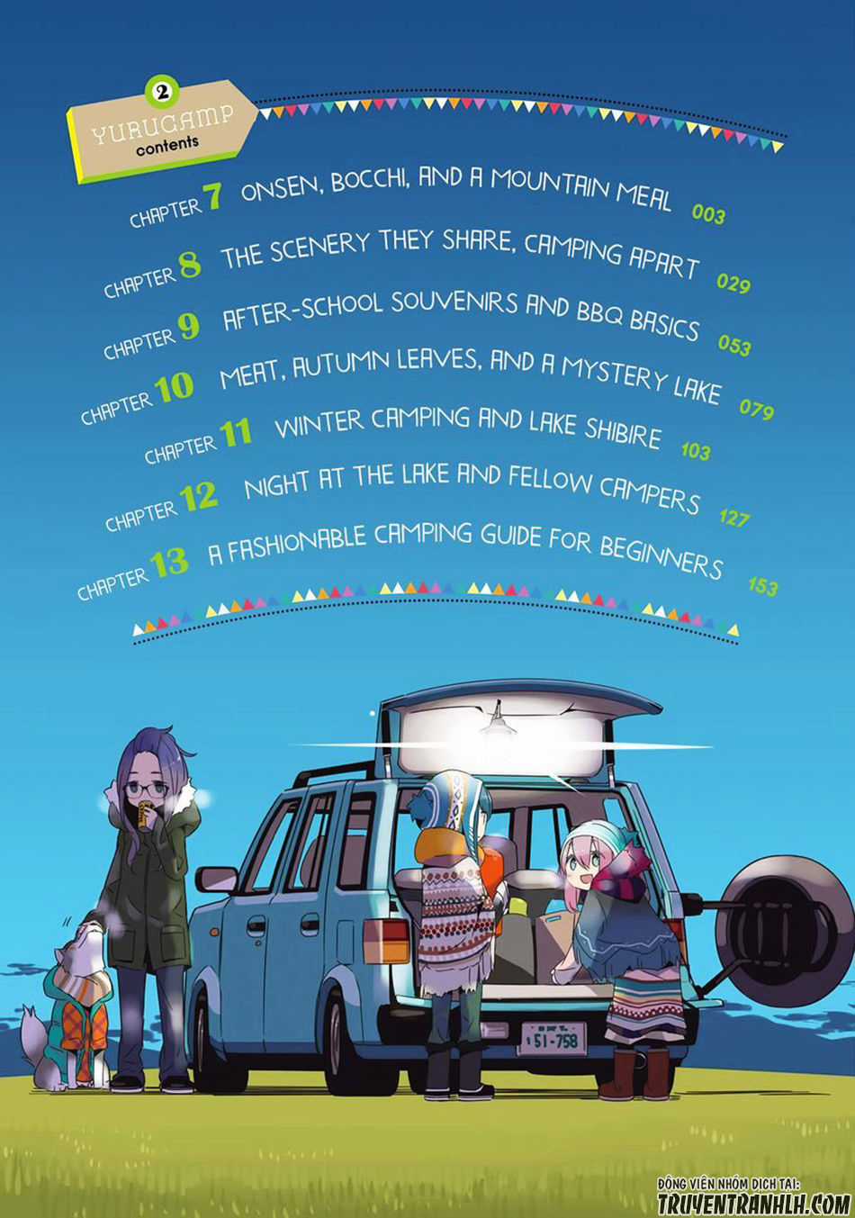 Laid-Back Camp Chapter 7 trang 4