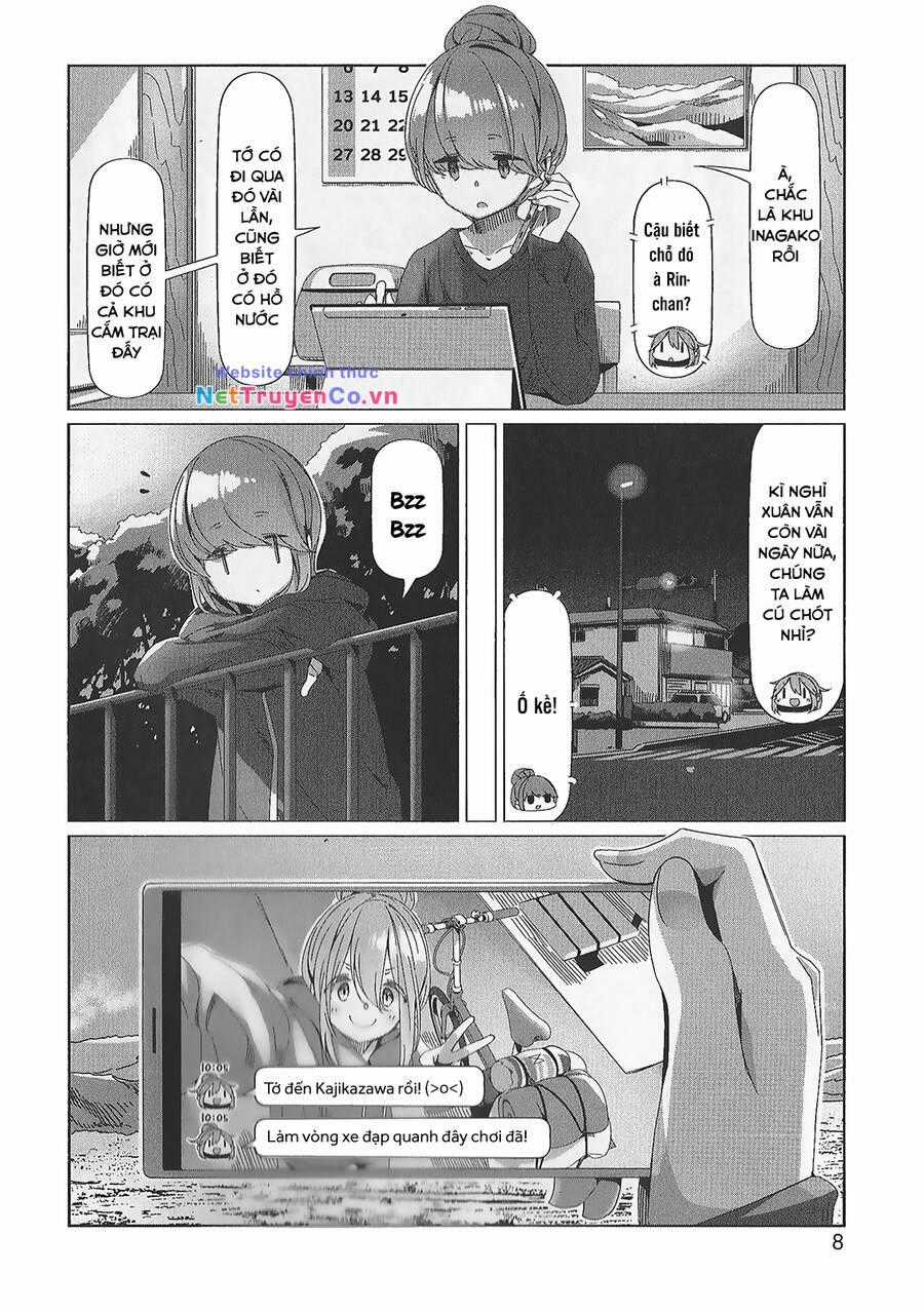 Laid-Back Camp Chapter 75.6 trang 8