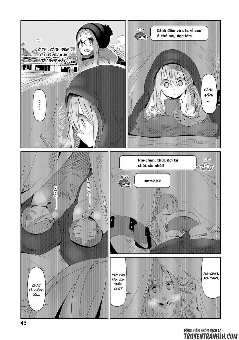 Laid-Back Camp Chapter 8 trang 16