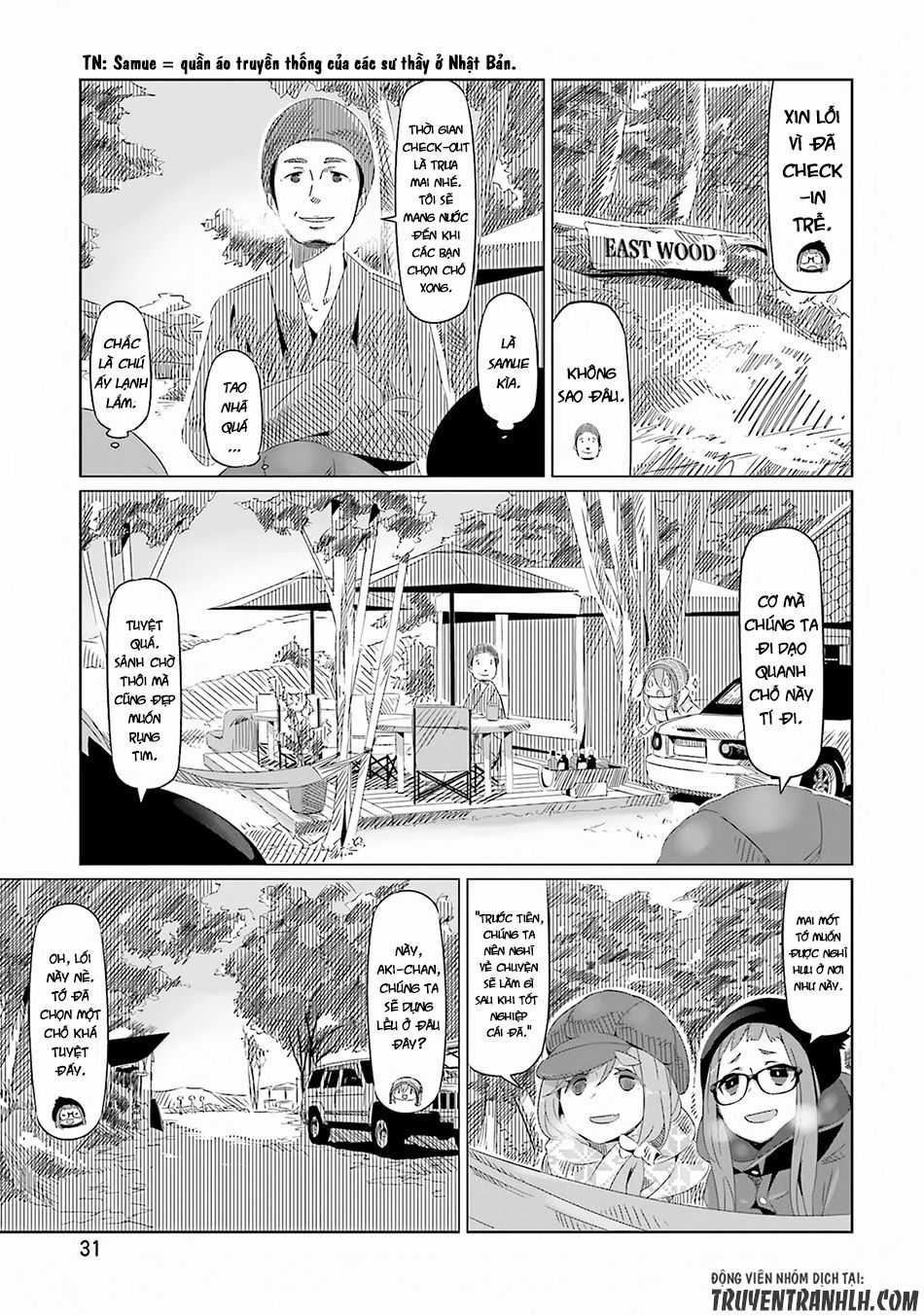 Laid-Back Camp Chapter 8 trang 4