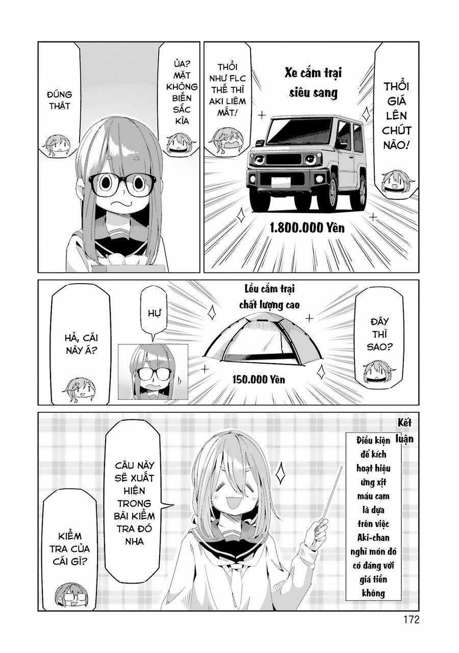 Laid-Back Camp Chapter 81.5 trang 14