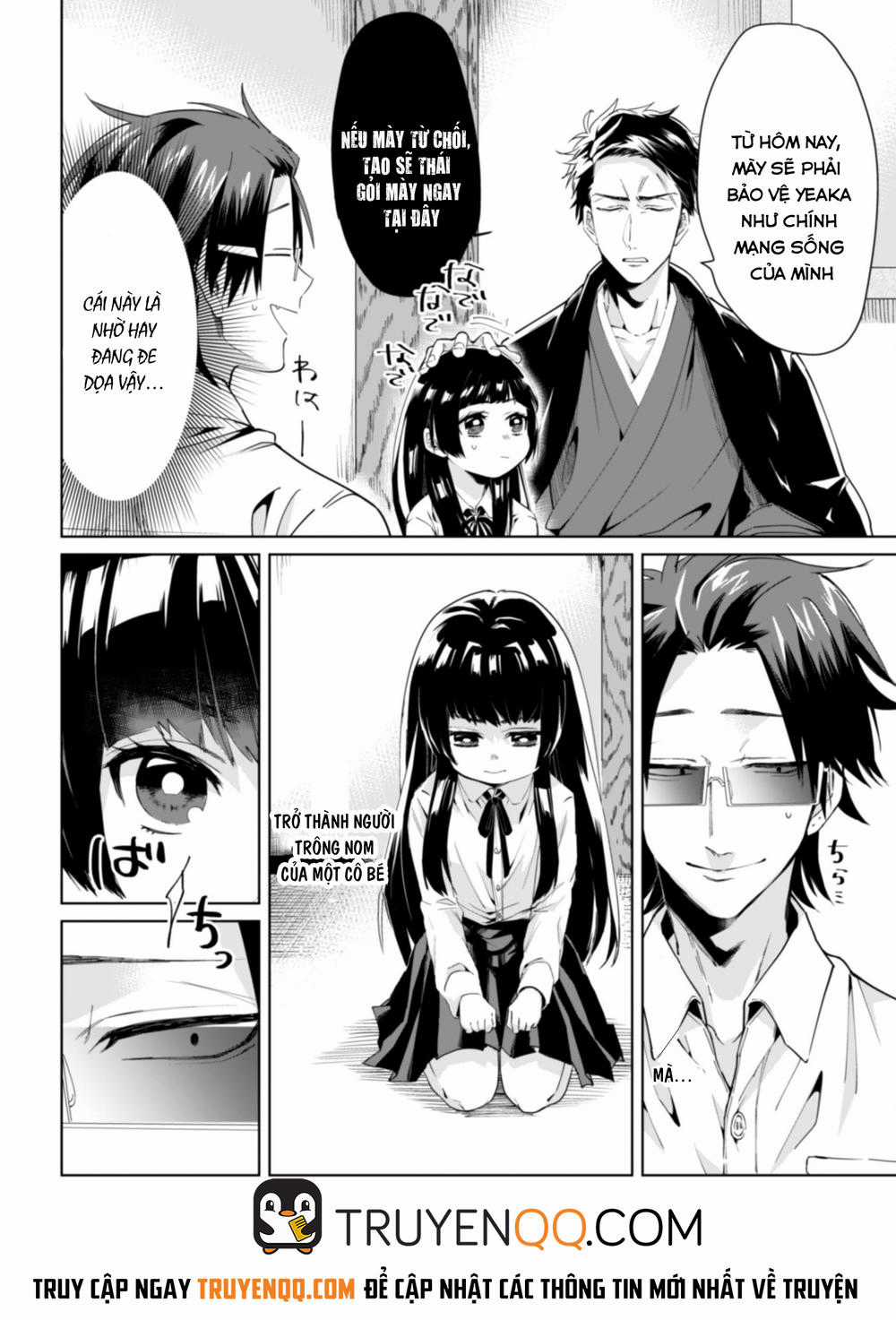 Làm Anh Vú Cho Con Gái Ông Trùm Chapter 1 trang 8