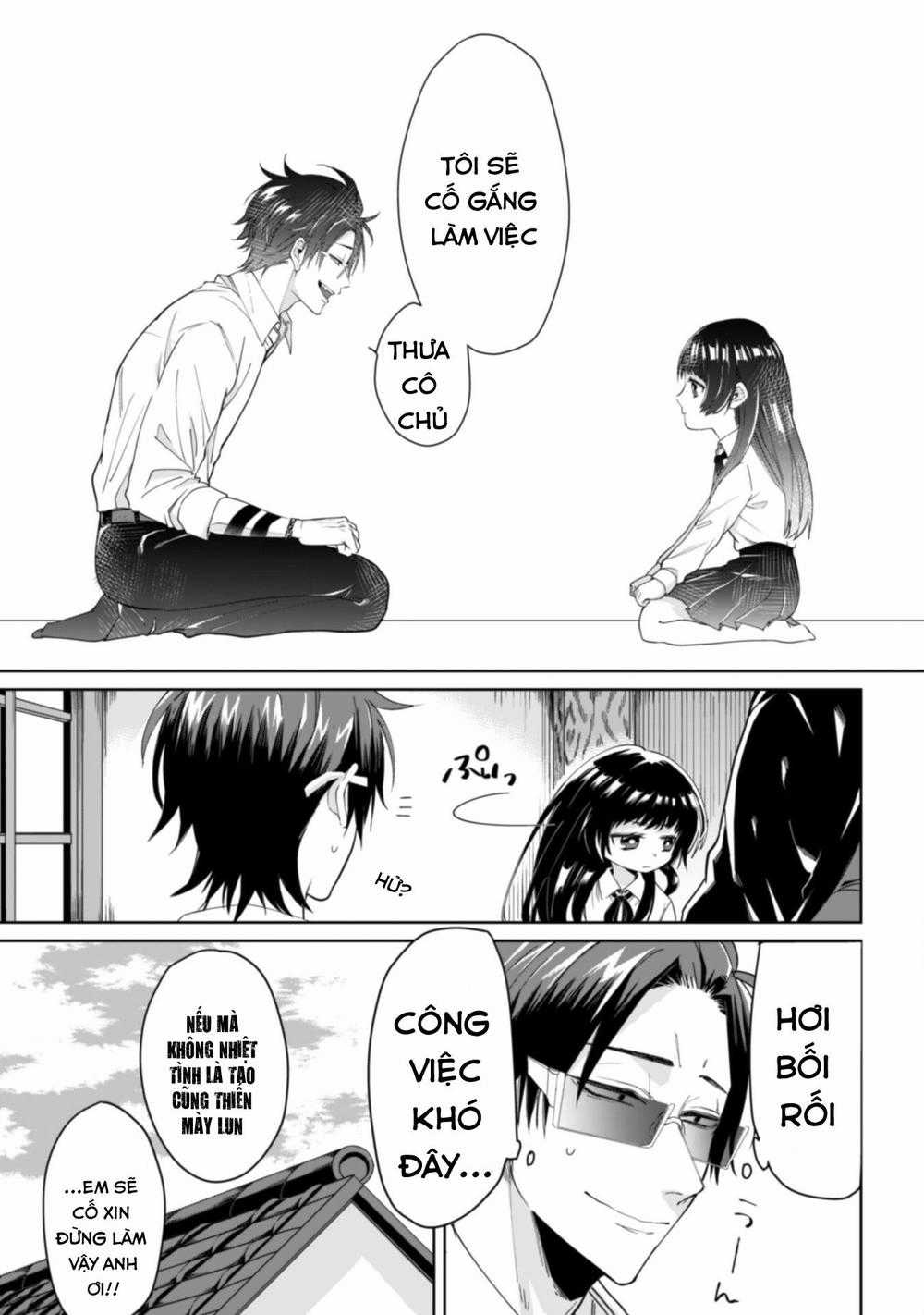 Làm Anh Vú Cho Con Gái Ông Trùm Chapter 1 trang 9