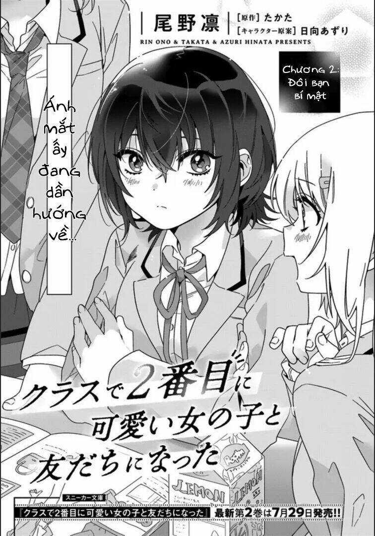 Làm Bạn Với Cô Gái Đáng Yêu Thứ Hai Lớp Món quà ý nghĩa nhất cho người thân yêu Chapter 2 trang 2