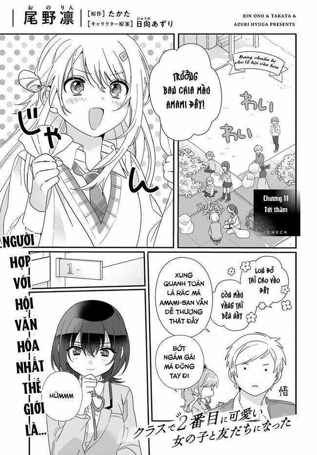 Làm Bạn Với Cô Gái Đáng Yêu Thứ Hai Lớp Chapter 11.1 trang 3