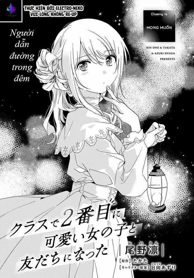 Làm Bạn Với Cô Gái Đáng Yêu Thứ Hai Lớp Chapter 16.1 trang 3