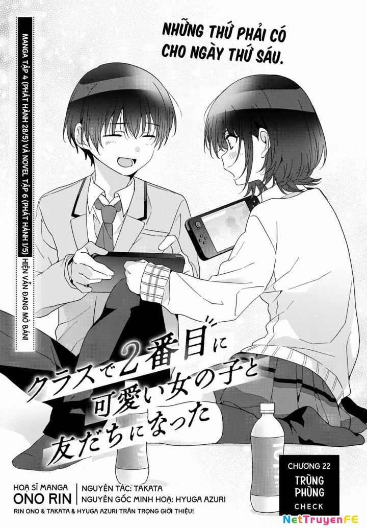 Làm Bạn Với Cô Gái Đáng Yêu Thứ Hai Lớp Chapter 22 trang 2