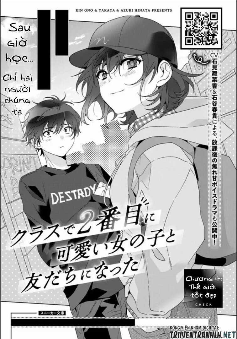 Làm Bạn Với Cô Gái Đáng Yêu Thứ Hai Lớp Chapter 4.1 trang 2