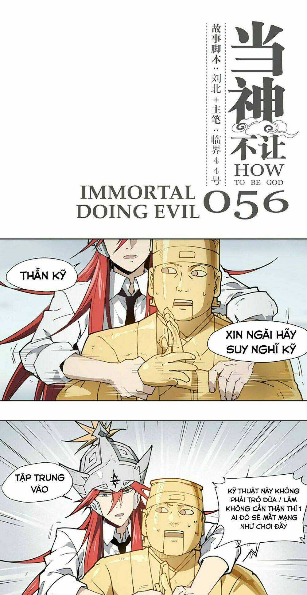 Làm Cách Nào Để Trở Lại Làm Thần Chapter 56 trang 2