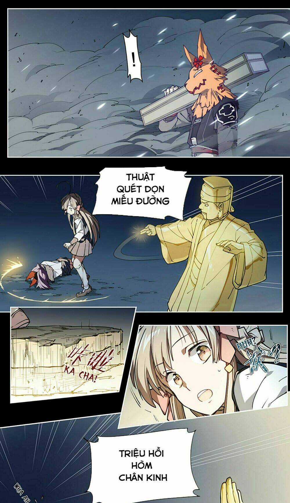 Làm Cách Nào Để Trở Lại Làm Thần Chapter 64 trang 17