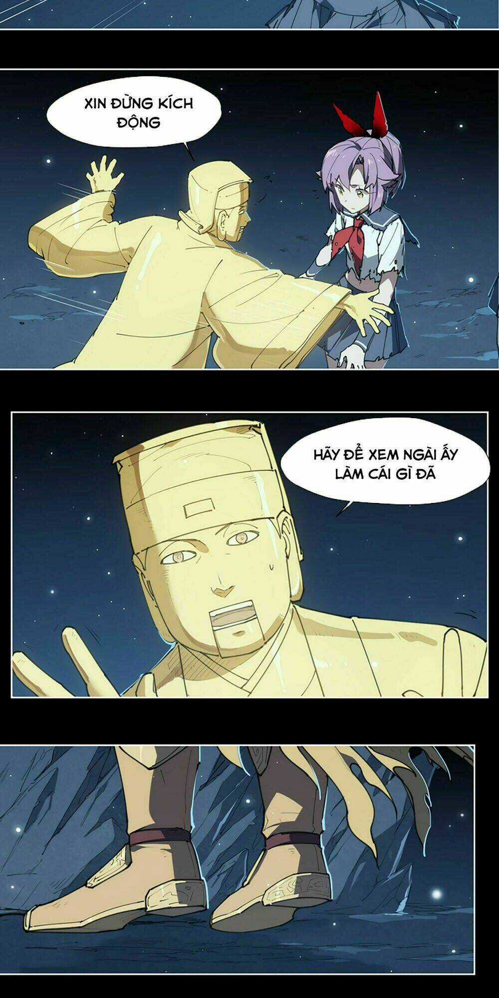 Làm Cách Nào Để Trở Lại Làm Thần Chapter 73 trang 4