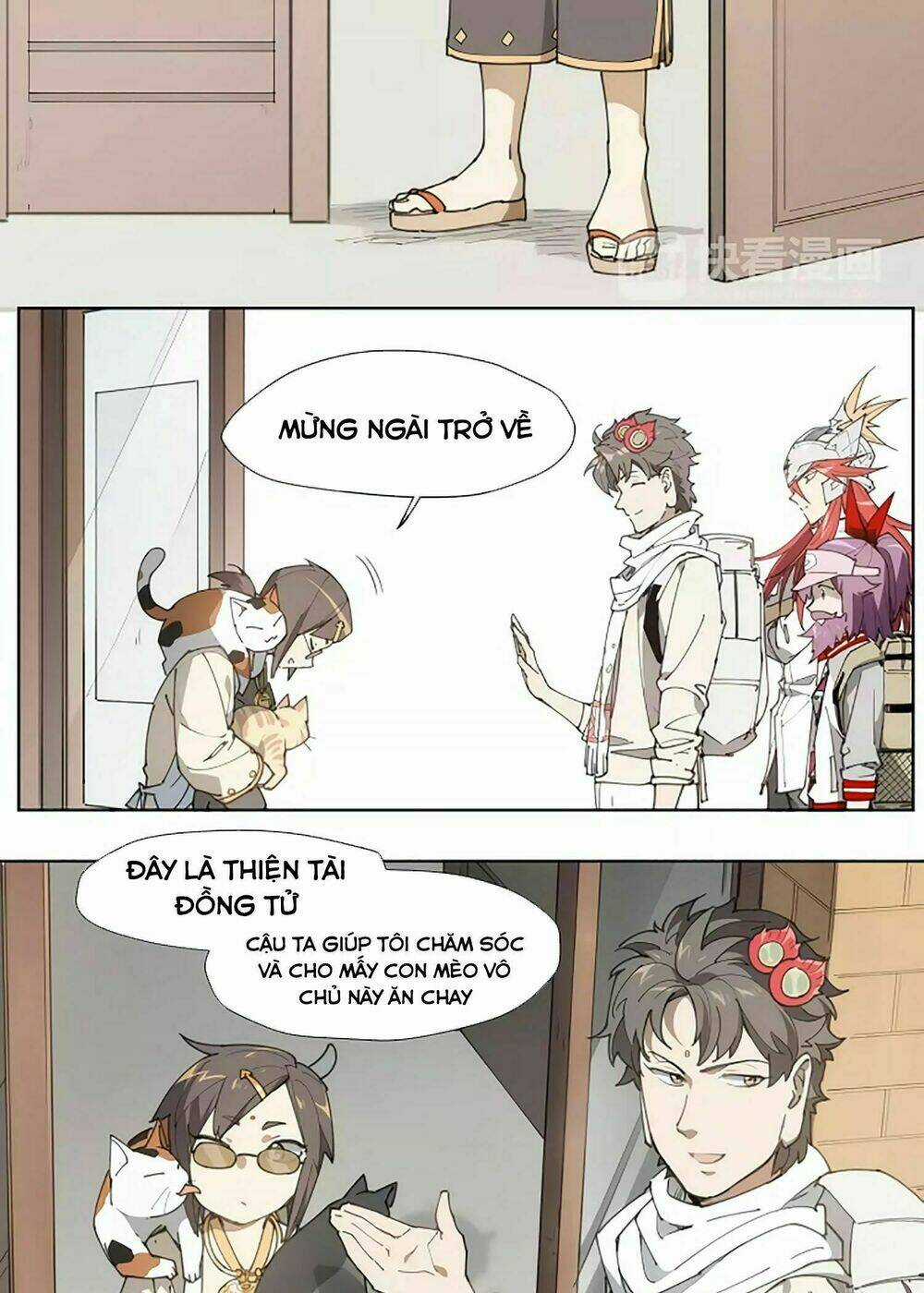 Làm Cách Nào Để Trở Lại Làm Thần Chapter 83 trang 8