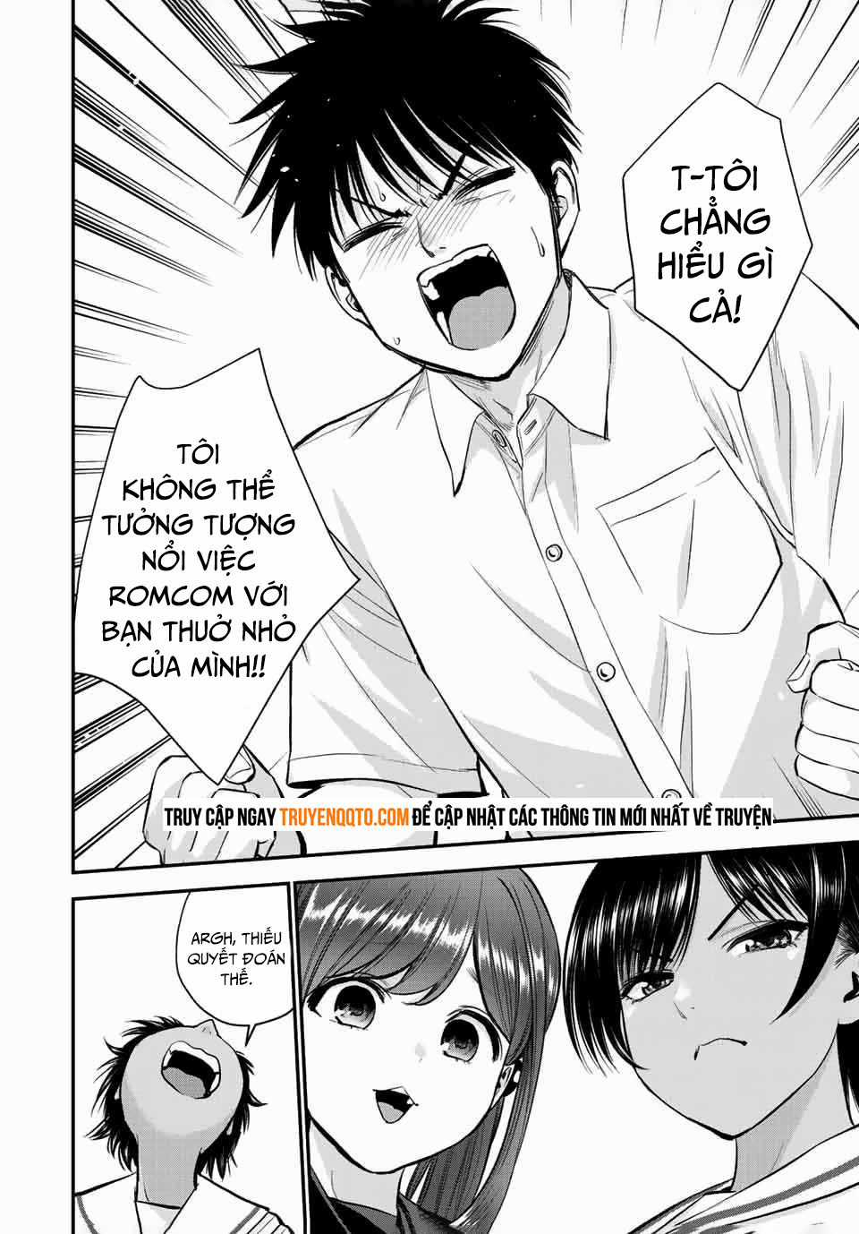 Làm Gì Có Chuyện Tình Hài Hước Giữa Bạn Thuở Nhỏ Được! Chapter 34 trang 13