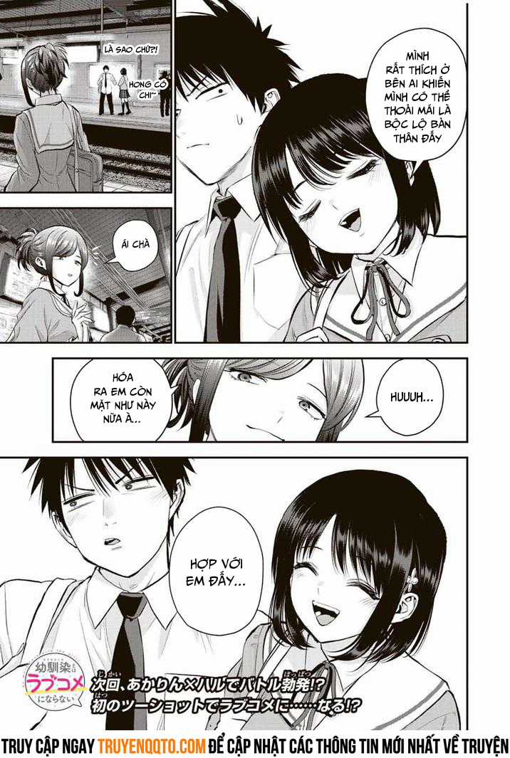 Làm Gì Có Chuyện Tình Hài Hước Giữa Bạn Thuở Nhỏ Được! Chapter 44 trang 14