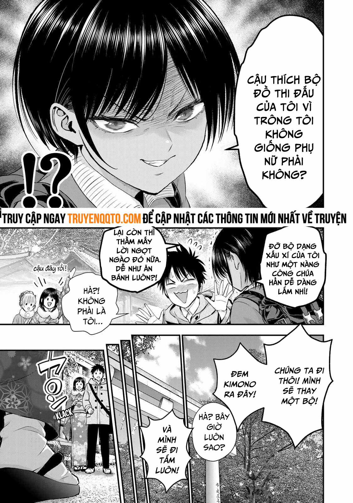 Làm Gì Có Chuyện Tình Hài Hước Giữa Bạn Thuở Nhỏ Được! Chapter 59 trang 12