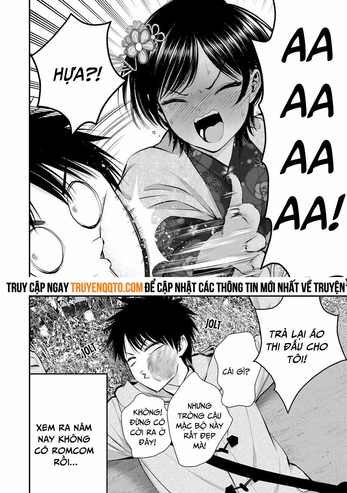 Làm Gì Có Chuyện Tình Hài Hước Giữa Bạn Thuở Nhỏ Được! Chapter 59 trang 15