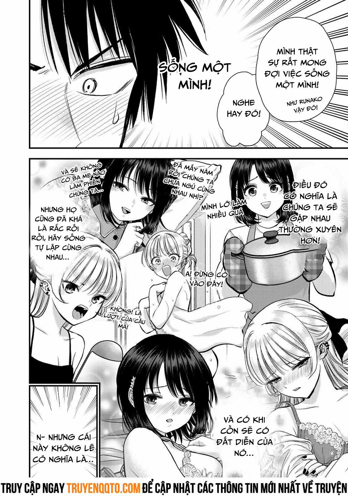 Làm Gì Có Chuyện Tình Hài Hước Giữa Bạn Thuở Nhỏ Được! Chapter 75 trang 7