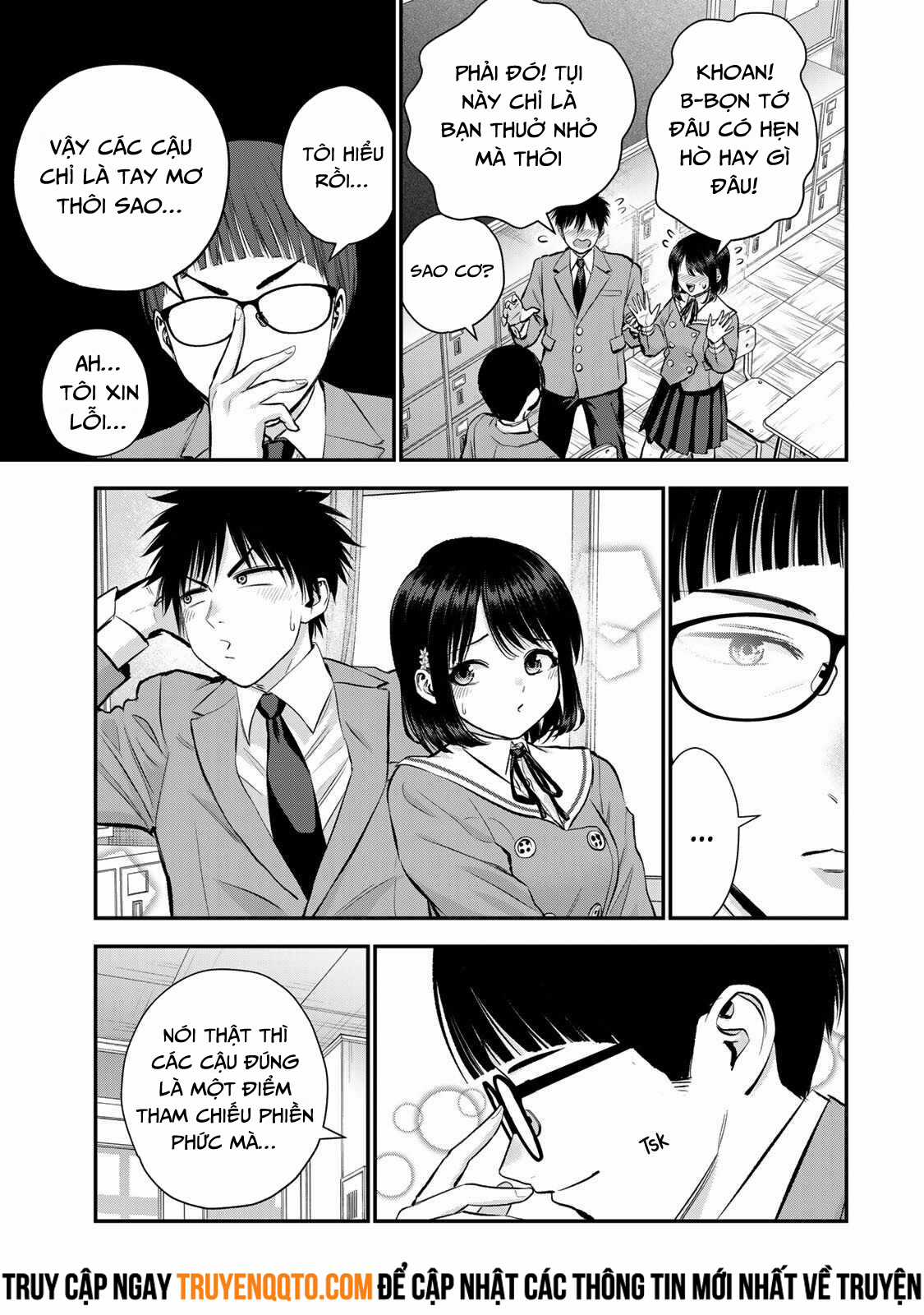 Làm Gì Có Chuyện Tình Hài Hước Giữa Bạn Thuở Nhỏ Được! Chapter 77 trang 10