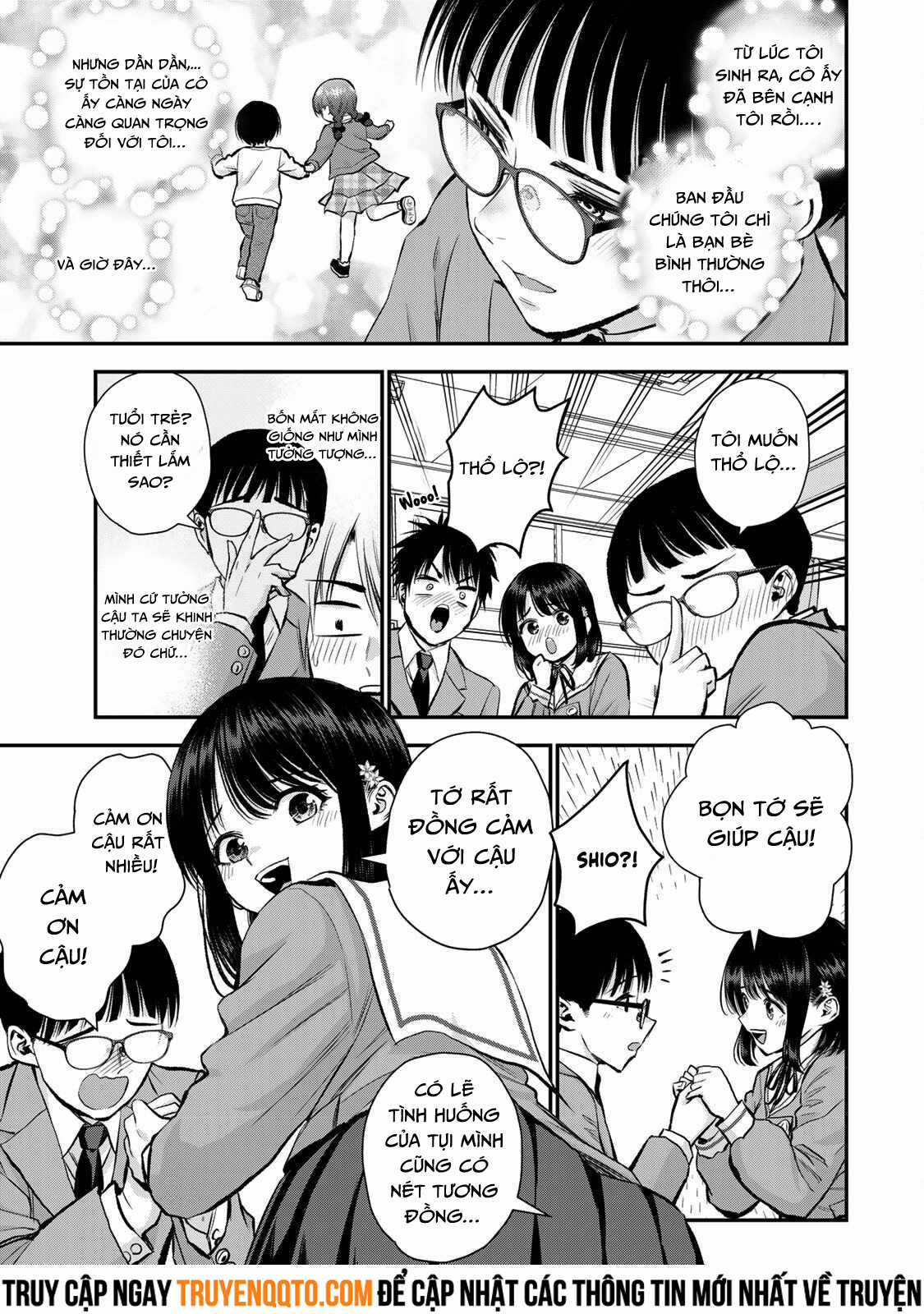 Làm Gì Có Chuyện Tình Hài Hước Giữa Bạn Thuở Nhỏ Được! Chapter 77 trang 4