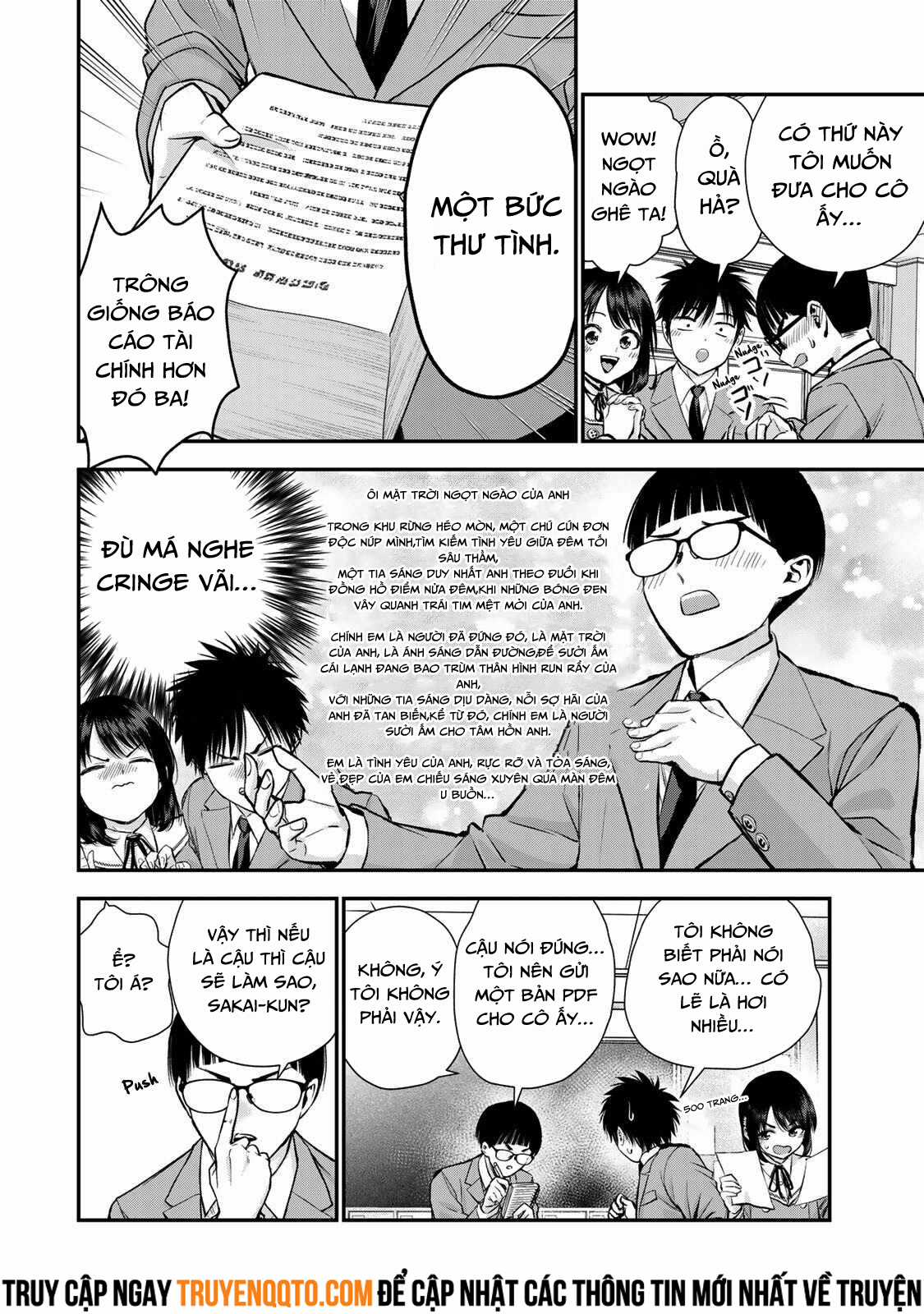 Làm Gì Có Chuyện Tình Hài Hước Giữa Bạn Thuở Nhỏ Được! Chapter 77 trang 5