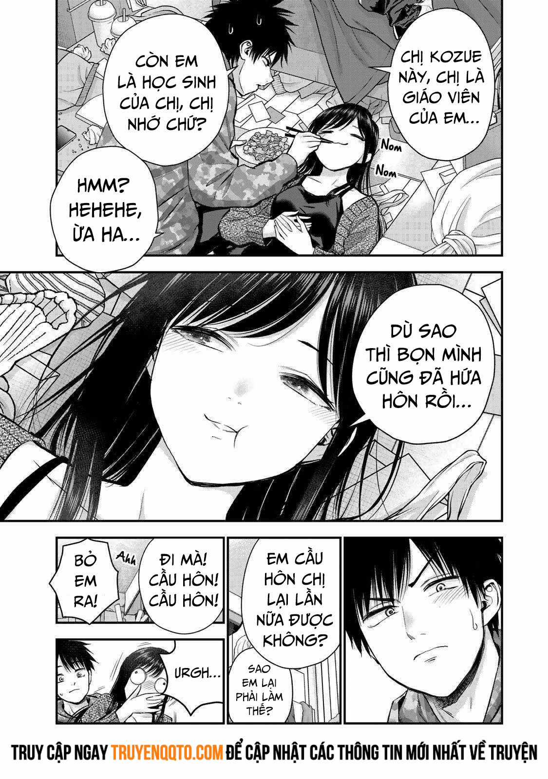 Làm Gì Có Chuyện Tình Hài Hước Giữa Bạn Thuở Nhỏ Được! Chapter 78 trang 6