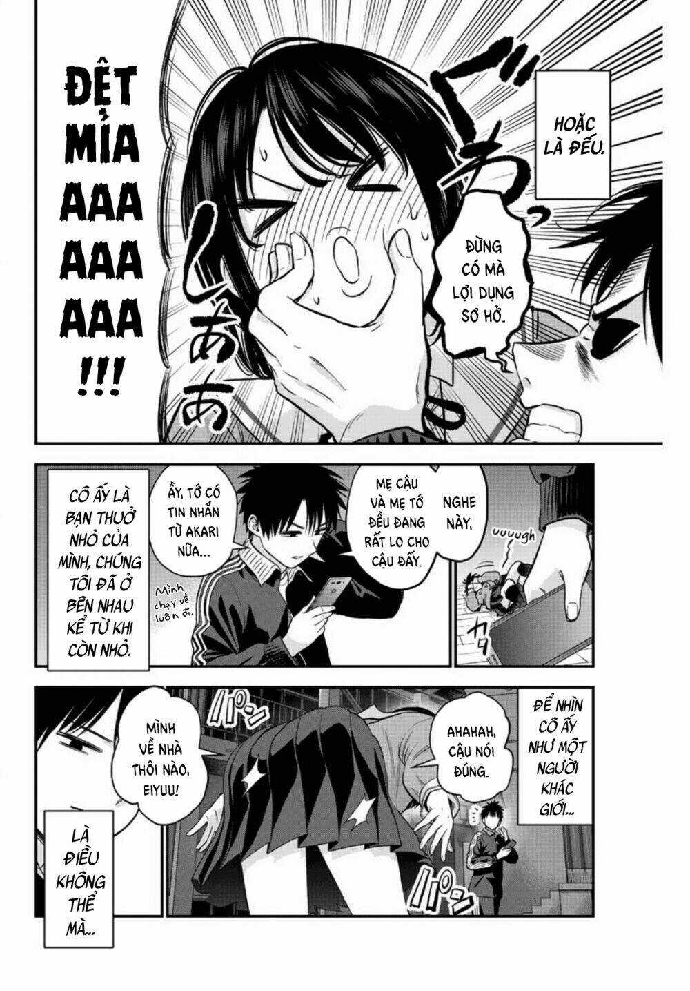 Làm Gì Có Chuyện Tình Hài Hước Giữa Bạn Thuở Nhỏ Được! Chapter 9 trang 3