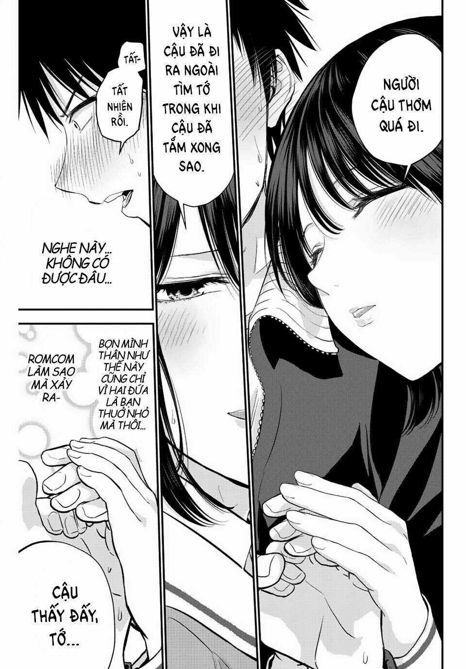 Làm Gì Có Chuyện Tình Hài Hước Giữa Bạn Thuở Nhỏ Được! Chapter 9 trang 8