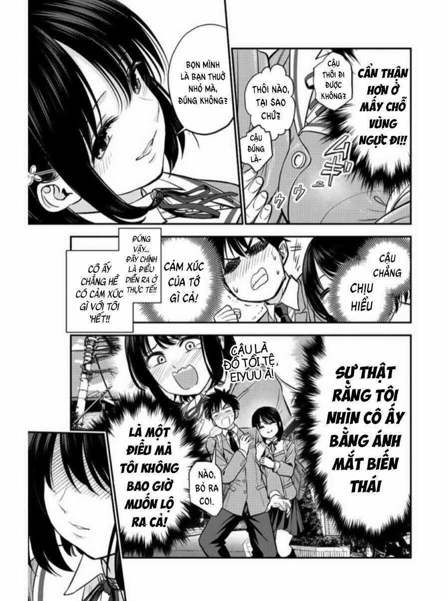 Làm Gì Có Chuyện Tình Hài Hước Giữa Bạn Thuở Nhỏ Được! Chương 1 trang 10