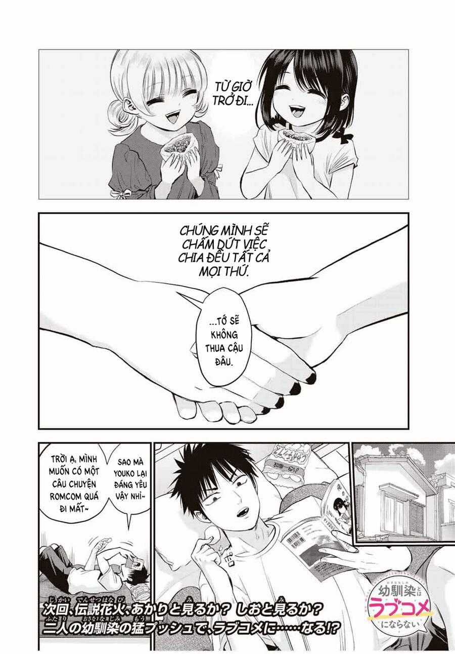 Làm Gì Có Chuyện Tình Hài Hước Giữa Bạn Thuở Nhỏ Được! Chương 23 trang 17