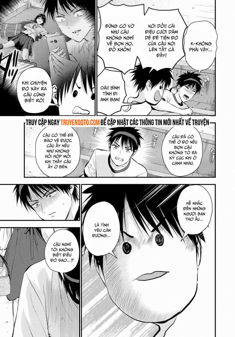 Làm Gì Có Chuyện Tình Hài Hước Giữa Bạn Thuở Nhỏ Được! Chương 40 trang 4