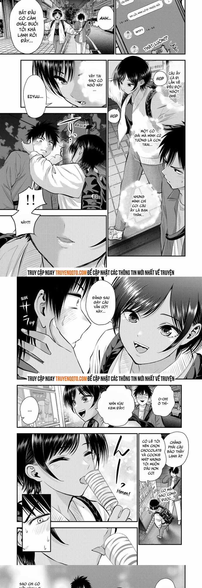 Làm Gì Có Chuyện Tình Hài Hước Giữa Bạn Thuở Nhỏ Được! Chương 48 trang 2