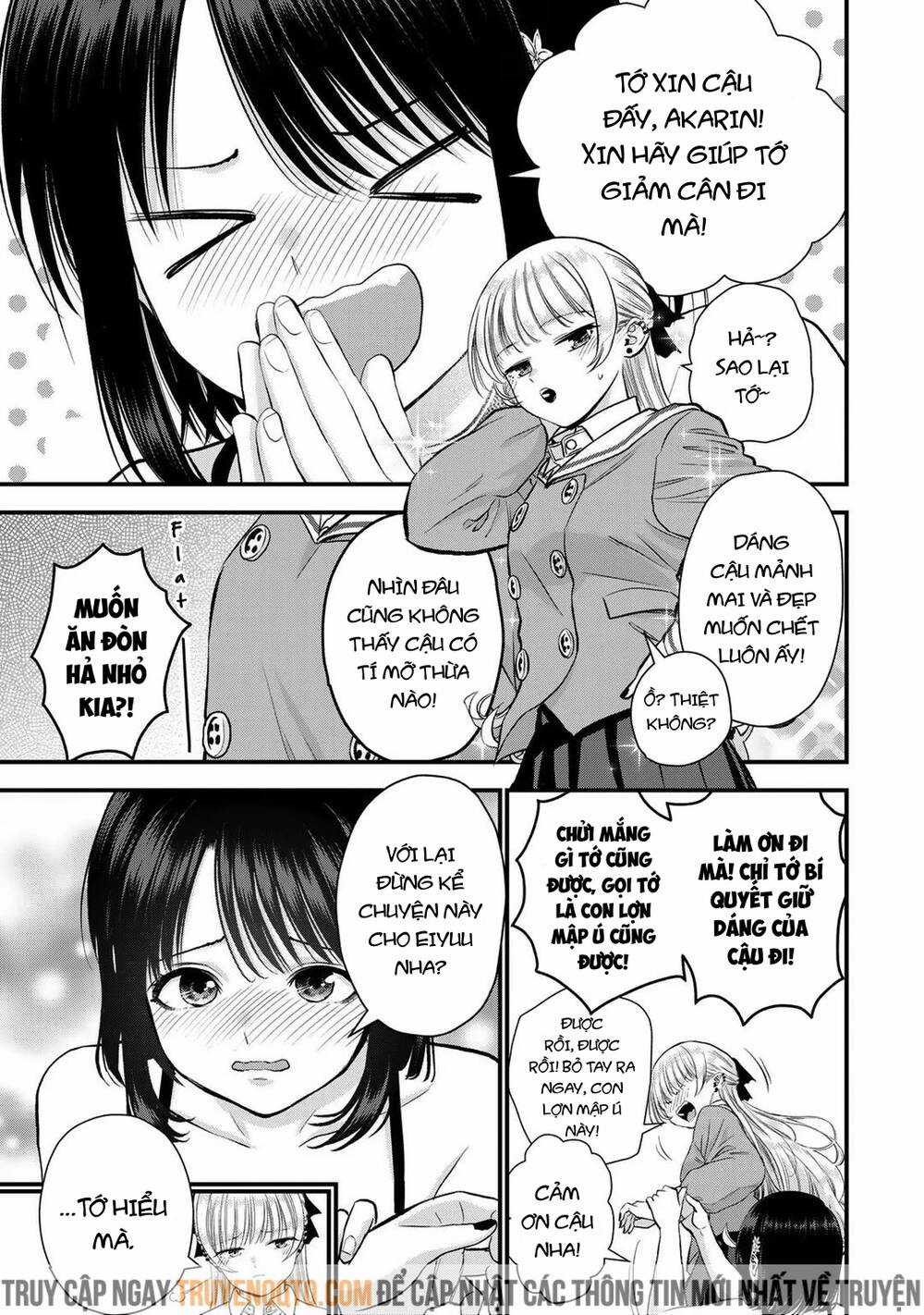 Làm Gì Có Chuyện Tình Hài Hước Giữa Bạn Thuở Nhỏ Được! Chương 88 trang 3