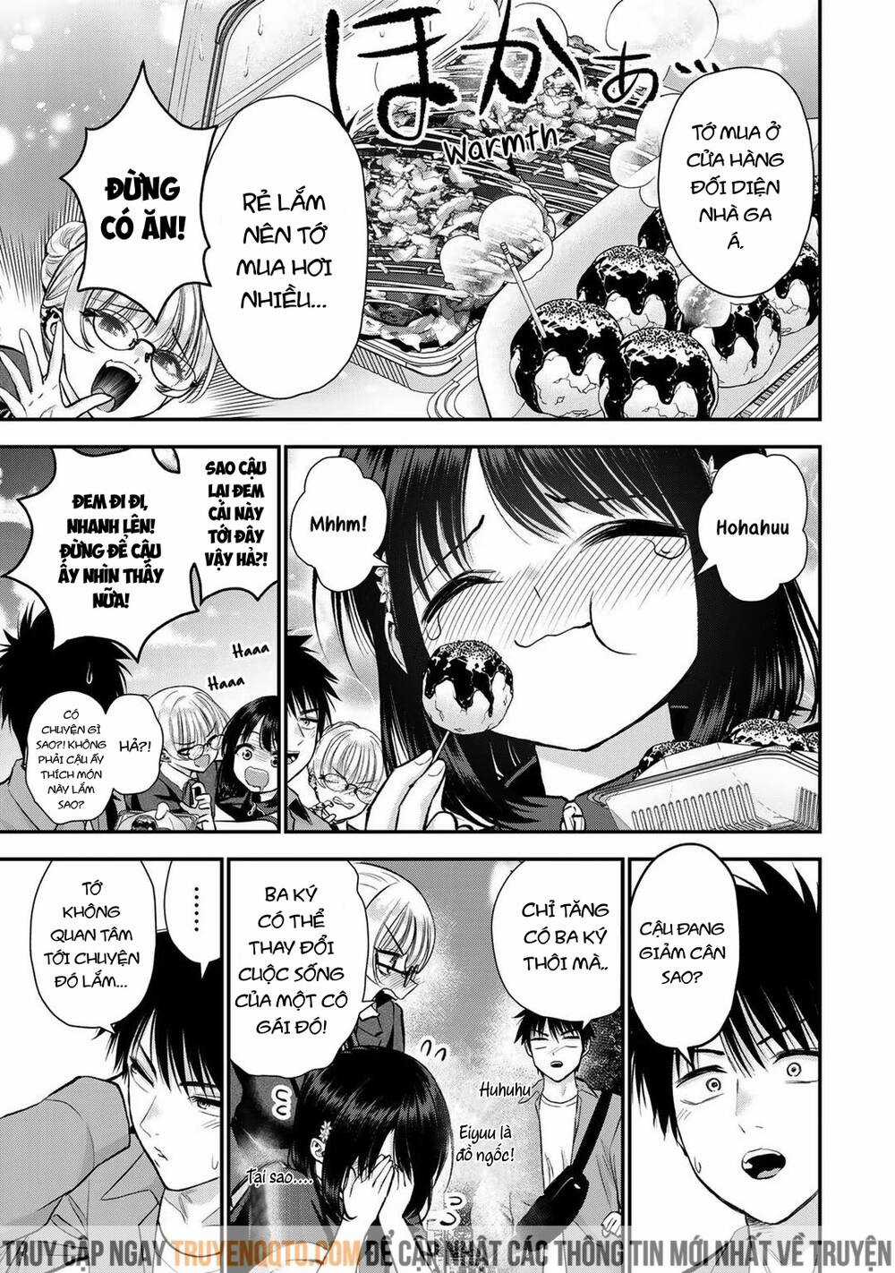 Làm Gì Có Chuyện Tình Hài Hước Giữa Bạn Thuở Nhỏ Được! Chương 88 trang 8