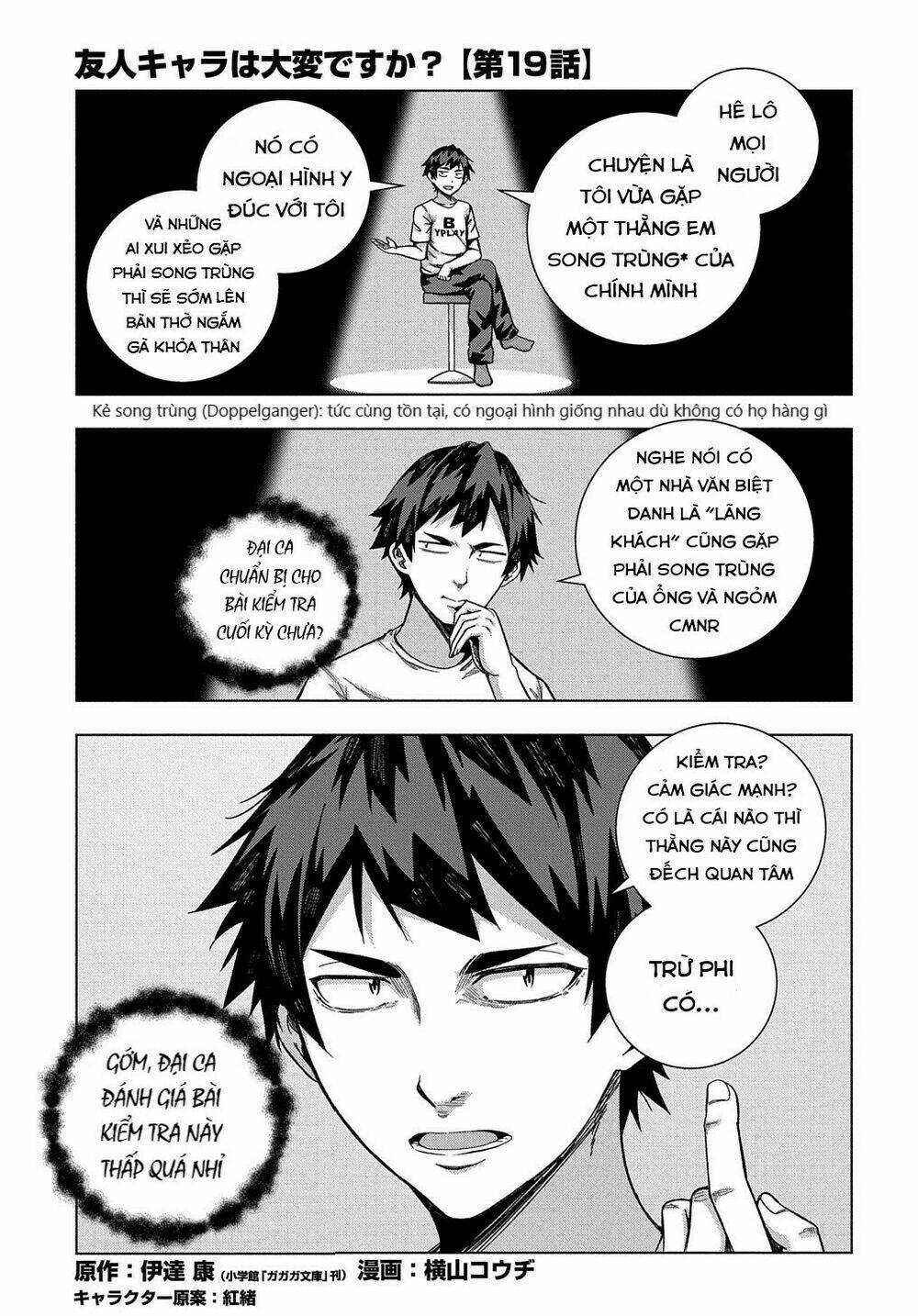 Làm Nhân Vật Bạn Thân Khổ Lắm Hả? Chapter 19 trang 2
