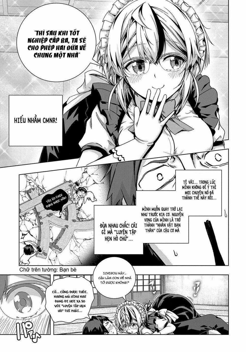 Làm Nhân Vật Bạn Thân Khổ Lắm Hả? Chapter 20 trang 13