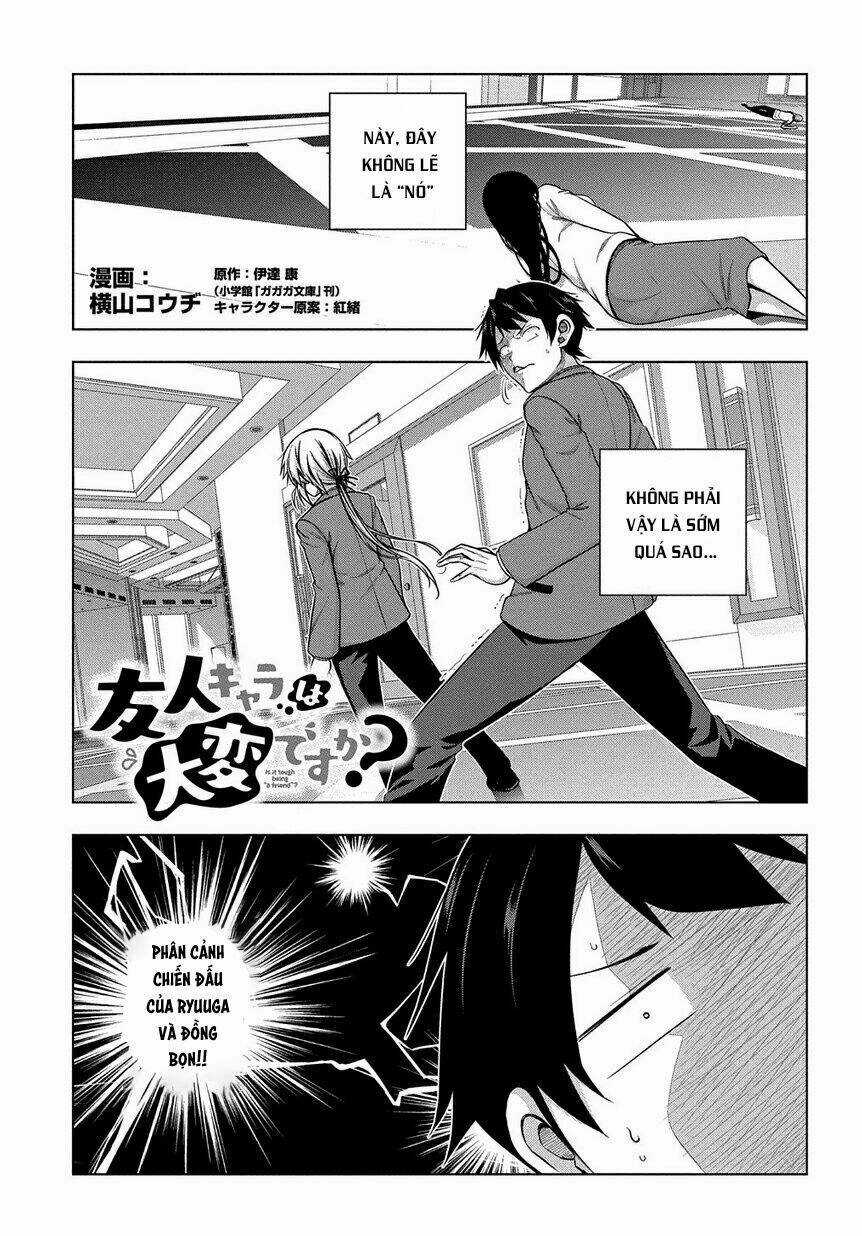 Làm Nhân Vật Bạn Thân Khổ Lắm Hả? Chapter 4 trang 2