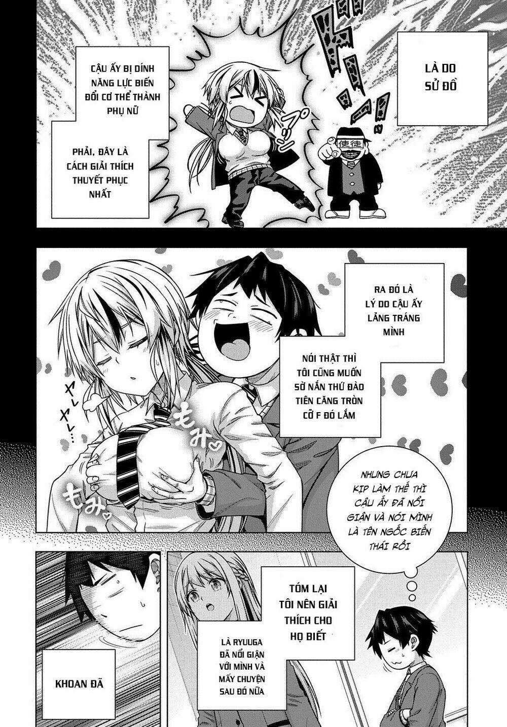 Làm Nhân Vật Bạn Thân Khổ Lắm Hả? Chapter 6 trang 10