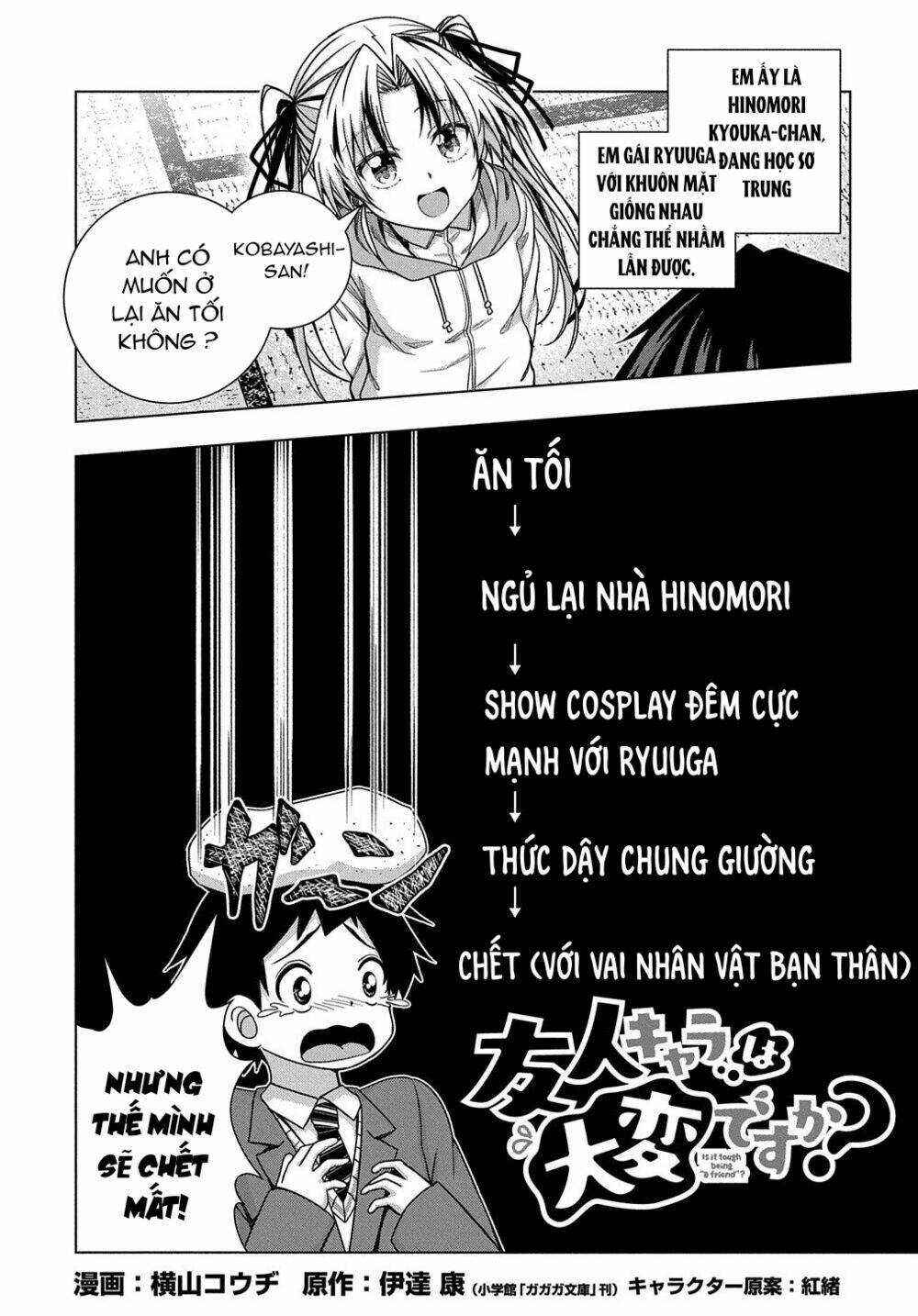 Làm Nhân Vật Bạn Thân Khổ Lắm Hả? Chapter 8 trang 2