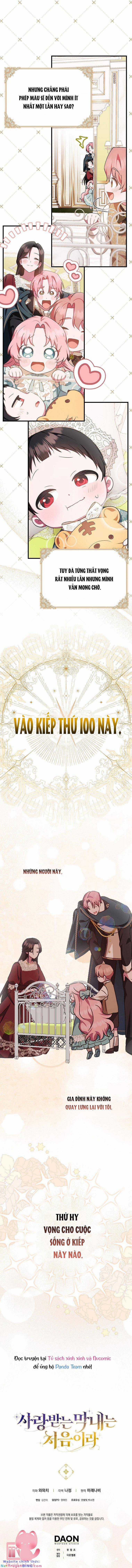 Lần Đầu Tiên Được Yêu Thương Món quà ý nghĩa nhất cho người thân yêu Chapter 3 trang 24