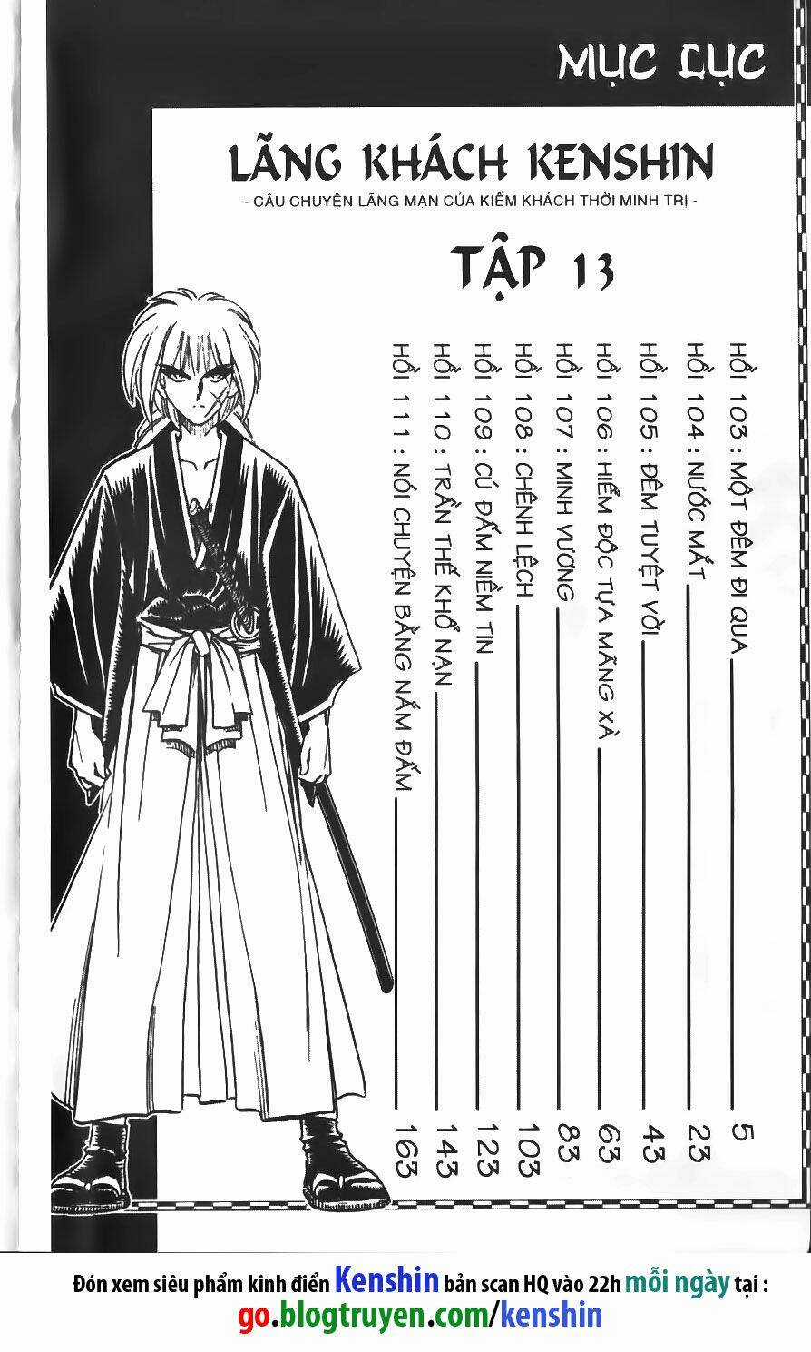 Lãng Khách Kenshin Chapter 103 trang 1