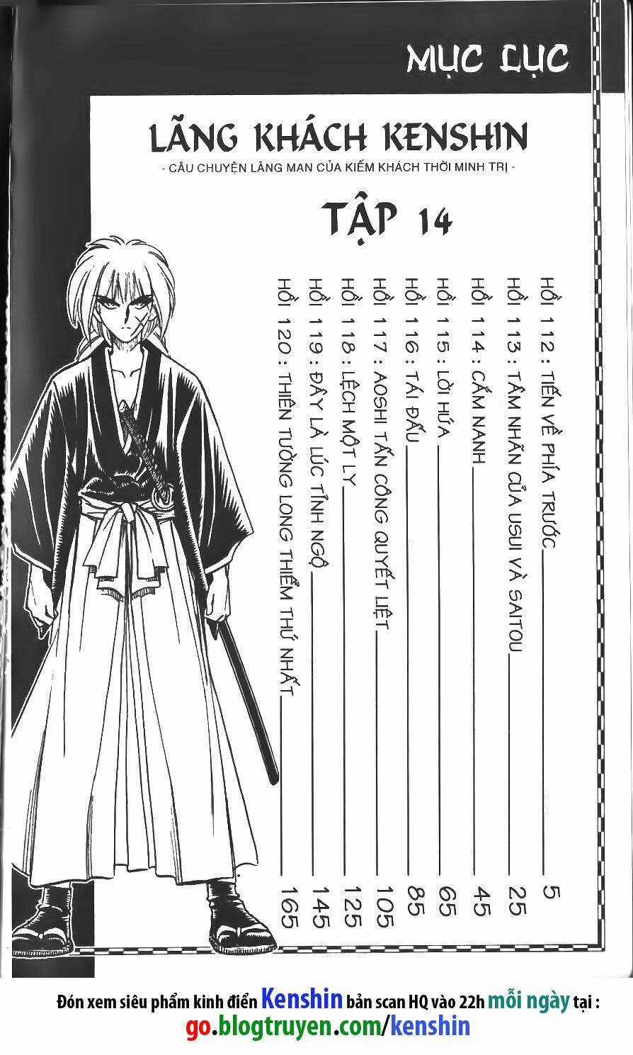 Lãng Khách Kenshin Chapter 112 trang 1