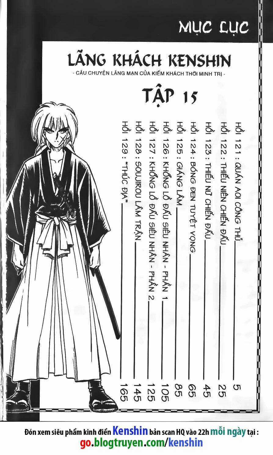 Lãng Khách Kenshin Chapter 121 trang 1