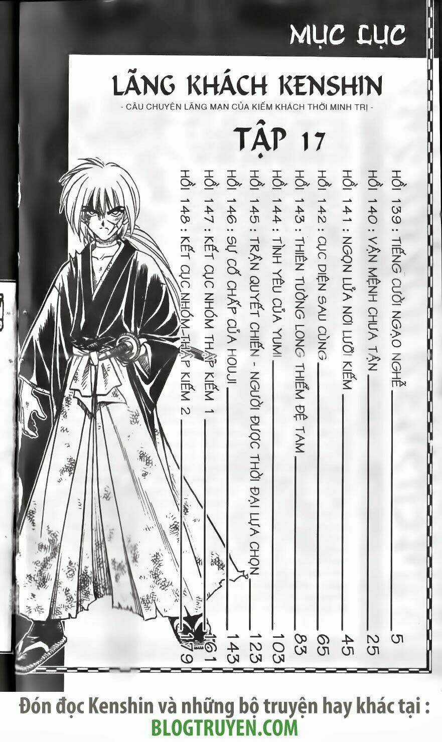 Lãng Khách Kenshin Chapter 139 trang 0
