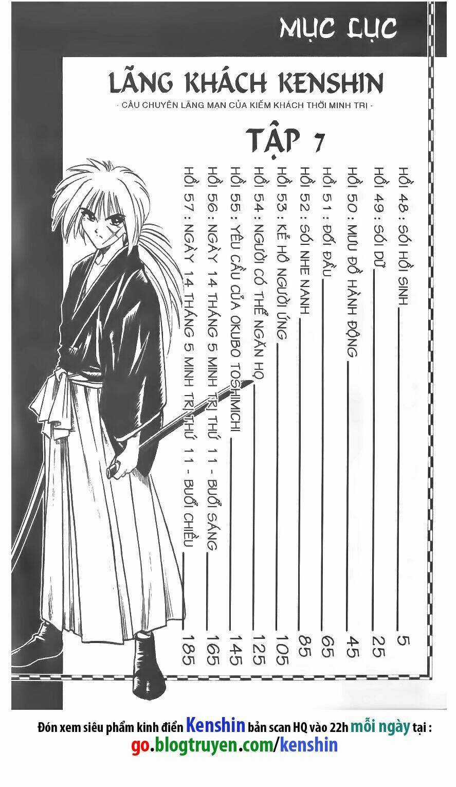 Lãng Khách Kenshin Chapter 48 trang 0