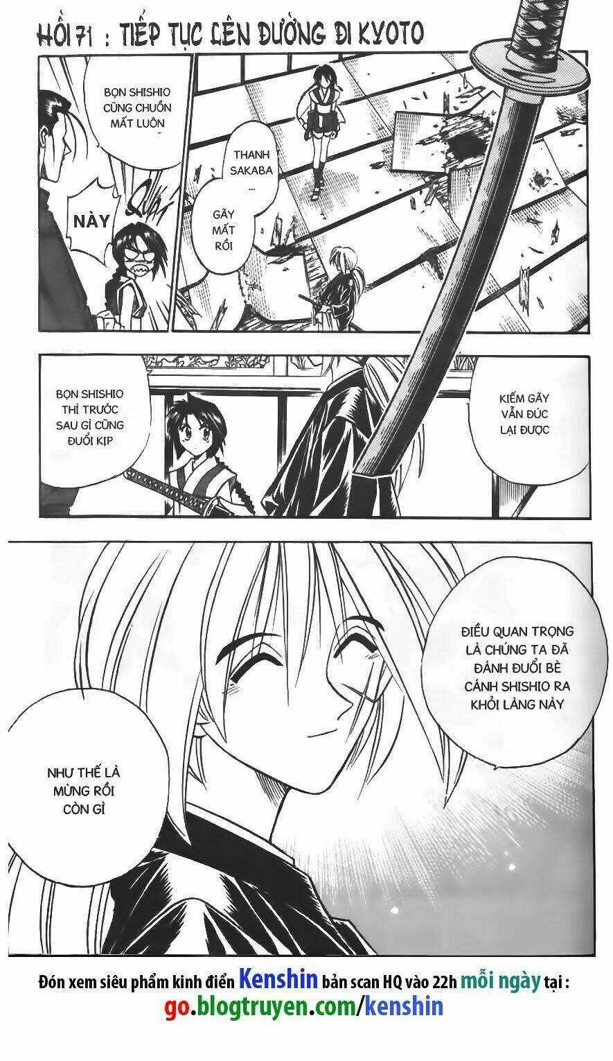 Lãng Khách Kenshin Chapter 71 trang 1