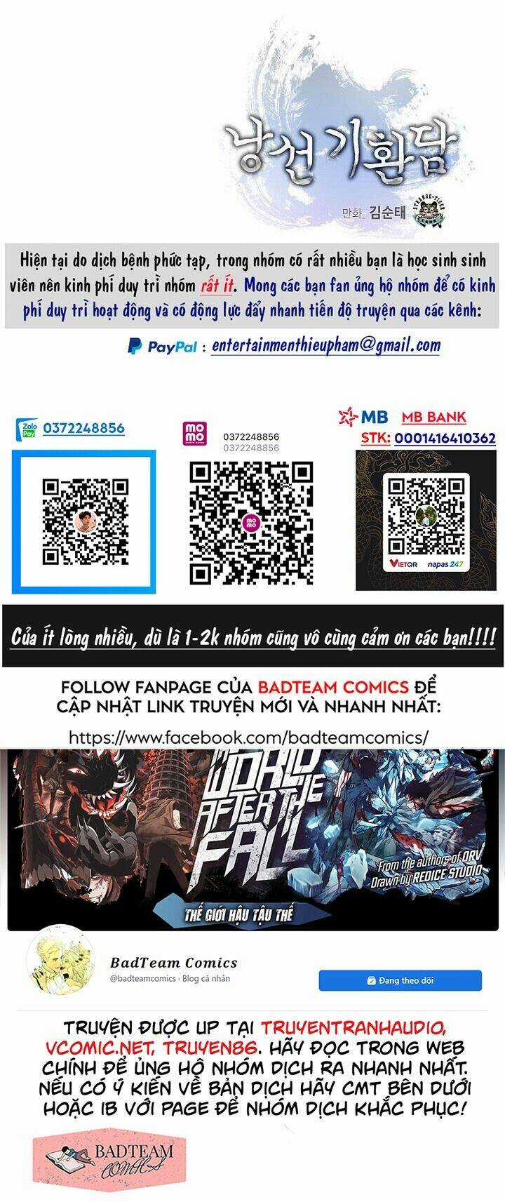 Lãng Tiên Kỳ Đàm Chapter 58 trang 86