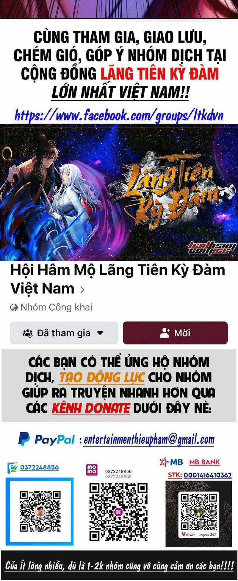 Lãng Tiên Kỳ Đàm Chapter 77 trang 147